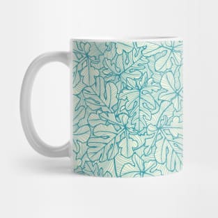 Leaf Design Mug